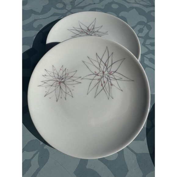 MCM CARIBE CASUALS "PINK FANCY" BY CARLOS MONTEZ Set Of 4 B&B 6.5 Inch Bag2 - Picture 6 of 7